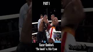 Donovan Razor Ruddock's Smash vs Mike Tyson Pt.1