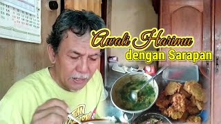 Sarapan Lawuh Bakwan Jagung dari Mbah Pomo