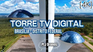 165 - 4K - Drone - Torre TV Digital - Brasília DF #drone #brasilia #df #oscarniemeyer #mini4pro #dji