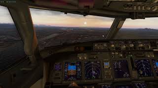 B739 Ultimate KPHX Approach 4K [Xplane 11]