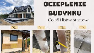 Ocieplenie budynku- cokół, listwa startowa