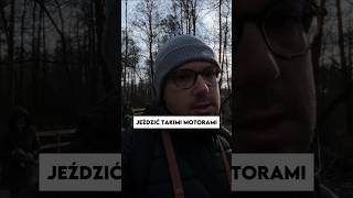 JAK MOŻNA JEŹDZIĆ MOTOREM TUTAJ?! PRZYPAŁ 😬 #shorts