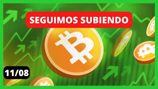 BITCOIN HOY, SIGUE LA SUBIDA