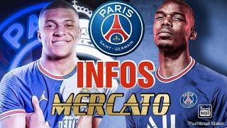 INFOS MERCATO : MBAPPE VERS LE REAL MADRID ?! POGBA TOUJOURS UNE PISTE SÉRIEUSE !!!