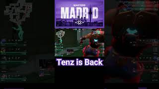 ACE tenz is back #valorant #mastersmadrid  #tenz #sentinels