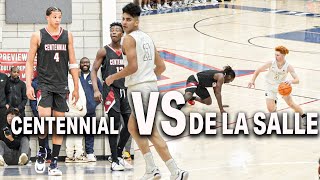 De La Salle vs Centenniel | Leo Ricketts & Ibrahim Monawar GOES OFF vs  Arizona Commit Carter Bryant