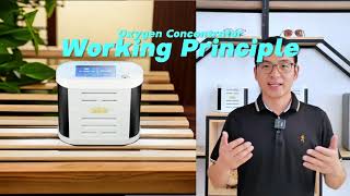 Working Principle of Oxygen Concentrator #oxygenconcentrator #oxygentherapy #workingprinciple