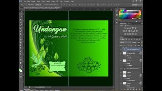 Cara desain kartu undangan dengan photoshop