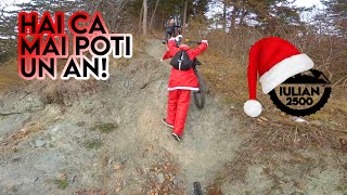 MOS CRACIUN MUNCESTE DIN GREU SA AJUNGA LA VOI | BIKE VLOG