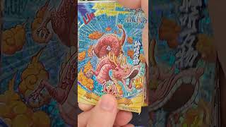 One Piece Card Showcase! The very first Lucky Card #onepiece set! #animecards #shorts