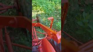 Allis-Chalmers B with Sickle Mower