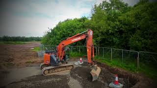 Monthly up-date!  New Mossley construction site.  25-07-2023.