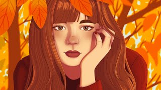 Autumn Girl Speedpaint