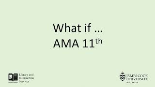 What If... AMA 11th