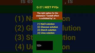 Q-27 || NEET PYQs || SWF || #shorts