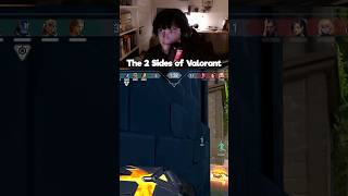 The 2 Sides of Valorant #valorant #gamingclips #valorantclips #gaming