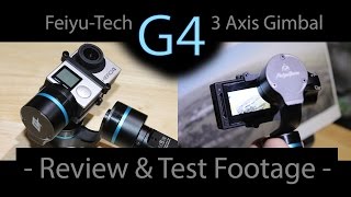 Feiyu-Tech G4 Hand Held - (FY-G4) Review & Testing