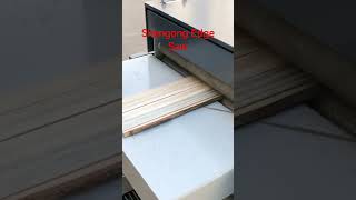 wood machine for cutting edge board #ripsaw #sawmachine #woodworking #sawmill #woodwork