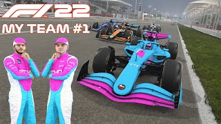 F1 22 MY TEAM CAREER MODE | EPISODE 1 | START OF SEASON 1!