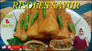 RESEP RISOLES WORTEL KENTANG ENAK DAN GURIH