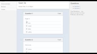 Taking Quizzes and Exams In Canvas