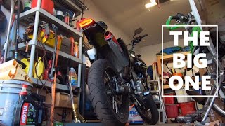 klx300sm big gun exhaust! Install and sound!