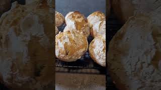 knackig frische Brötchen, Brot selber backen #germany #backen #food #recipe #brot #brötchen