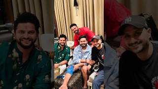 Harbhajan Singh, Suresh Raina and Shrisant meets Rishabh Pant after Guru Randhava #Shorts #rishabh