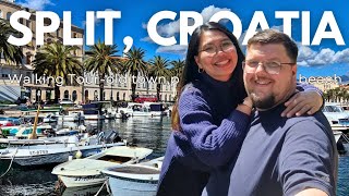 Travel Vlog| Exploring Split Ancient Charm to Sunny 🌞 Shore | The Best Old Town #croatia