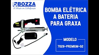 Bomba Elétrica a Bateria para Graxa (7029-PREMIUM-G2) - Apresentação