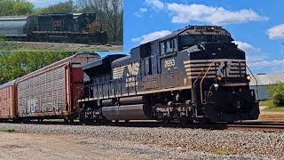 NS 2693 with a Sick K5LLA Leads NS A04, Clinchfield Nose on CSX Y101 - 04-02-24