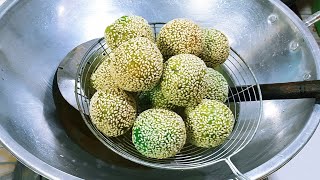 ANTI MELETUS!!RESEP DAN CARA MEMBUAT ONDE ONDE KACANG HIJAU EMPUK TIDAK KEMPES