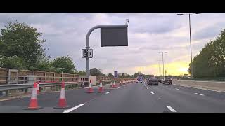 Driving on M4 Motorway 🛣  Friday evening (2)