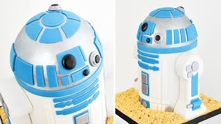 Como hacer una Torta de R2-D2 / Star Wars ☆ Tan Dulce