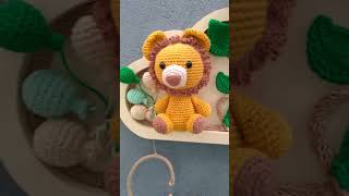 porta maternidade amigurumi