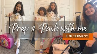 Pack with me for Germany | 2 weeks in a carry on | Travel Packing Organization for Germany 🇩🇪