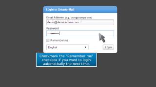 SmarterMail: How to Log In