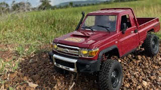 MN82 Toyota || A DIRT CHEAP RC Crawling Joy scale 1:12 🚙