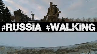 /Russia,​​ walking in Volgograd, Mamayev Kurgan​​ virtual tour/ Мамаев Курган. Волгоград.