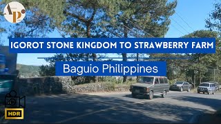 Igorot Stone Kingdom To Strawberry Farm La Trinidad Benguet-Drive Tour