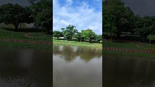 Lagoa gigante no meio da cidade