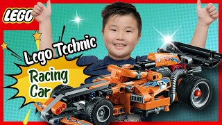 LEGO TECHNIC RACE CAR (PART 2) - Set 42104, Unboxing, Time-Lapse Build, Review