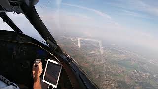 Global 6000 Landing Antwerp, Belgium  (EBAW)