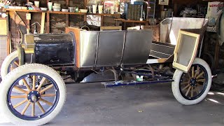 Building a 1913 Ford Model T Touring body. Part 9.