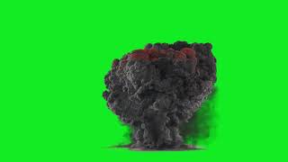 Explosion Green Screen Effect