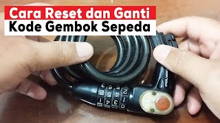 Cara Reset Gembok Sepeda Polygon - gembok sepeda polygon 4 digit