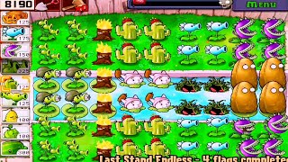 Plants vs Zombies | LAST STAND ENDLESS I Plants vs Random Zombies GAMEPLAY FULL HD 1080p 60hz