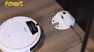 Test Fmart E-R550W（S）Robot Vacuum Cleaner Sweep Wet Mopping For Hard Floors Review Aliexpress Price