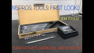 A NEPROS TOOL REVIEW! SOCKETS, WRENCHES, AND RATCHET!