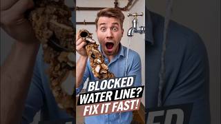 Clear a Cold Water Line Blockage in 3 Easy Steps! | Water line Blockage